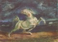 Eugene Delacroix caballo asustado por una tormenta 1824 1